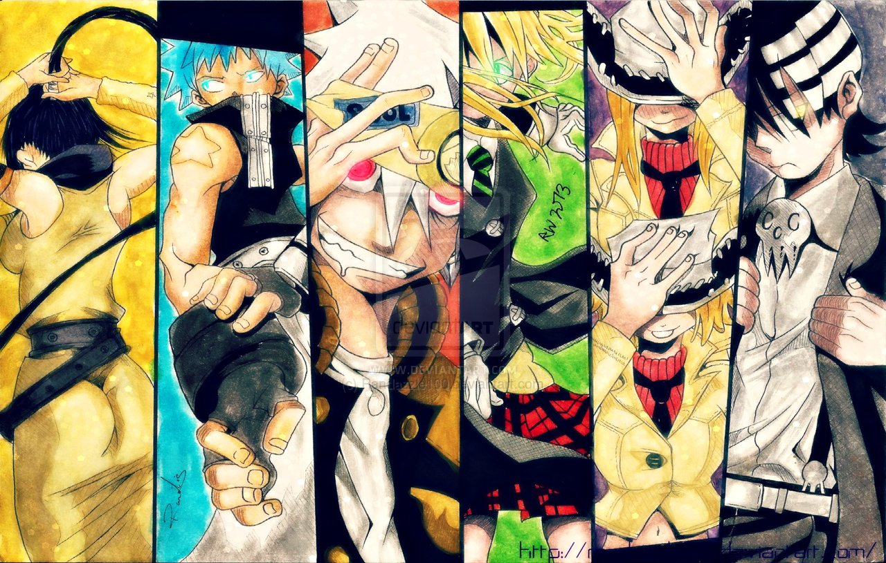 the_soul_eater_gang_by_randazzle100-d6z8uvg